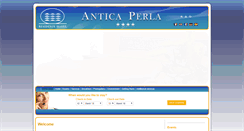 Desktop Screenshot of anticaperla.it